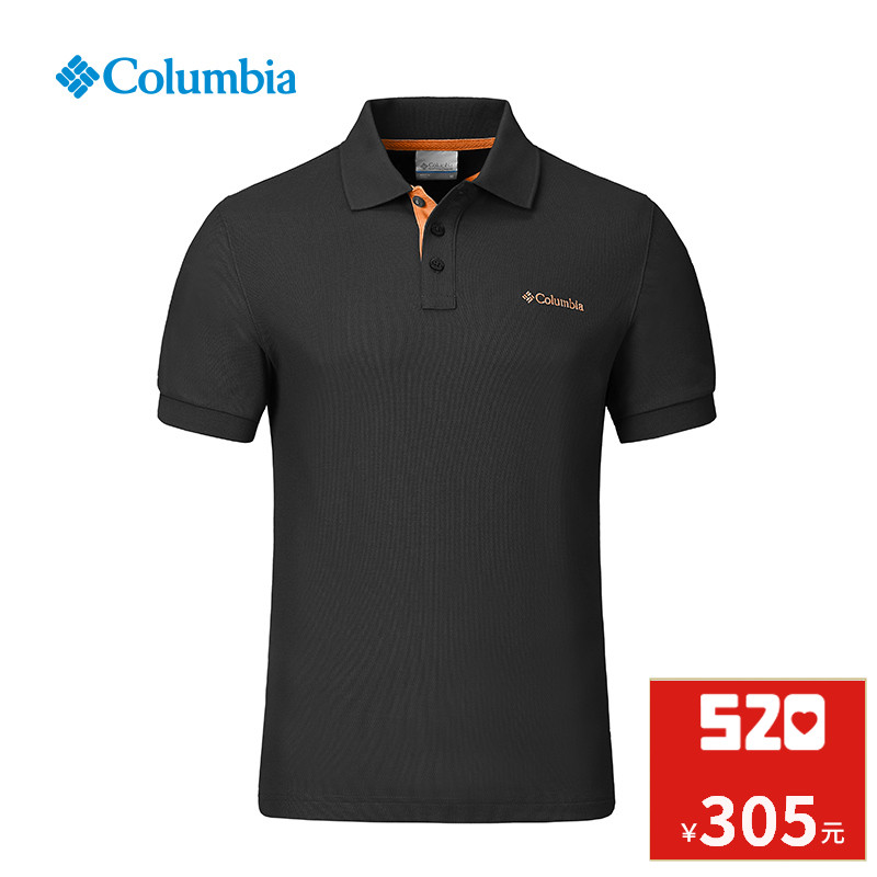 Columbia/哥伦比亚户外18春夏新品男款吸湿翻领POLO衫PM3273