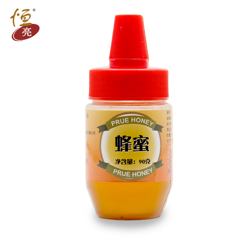 恒亮 天然蜂蜜90克 便携蜂蜜