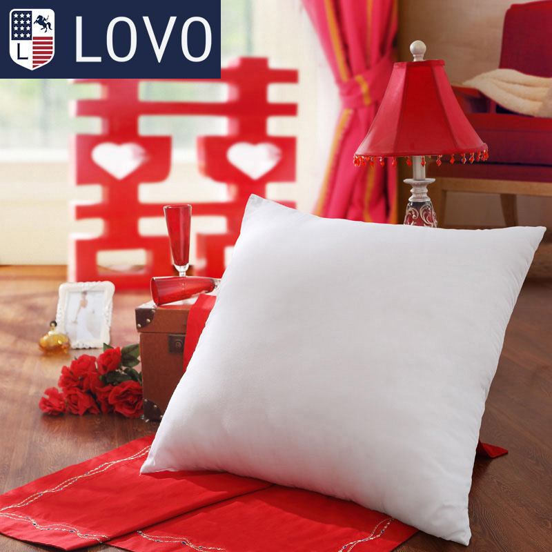 lovo罗莱生活出品婚庆抱枕靠垫靠枕 床头沙发办公室配套靠垫枕芯