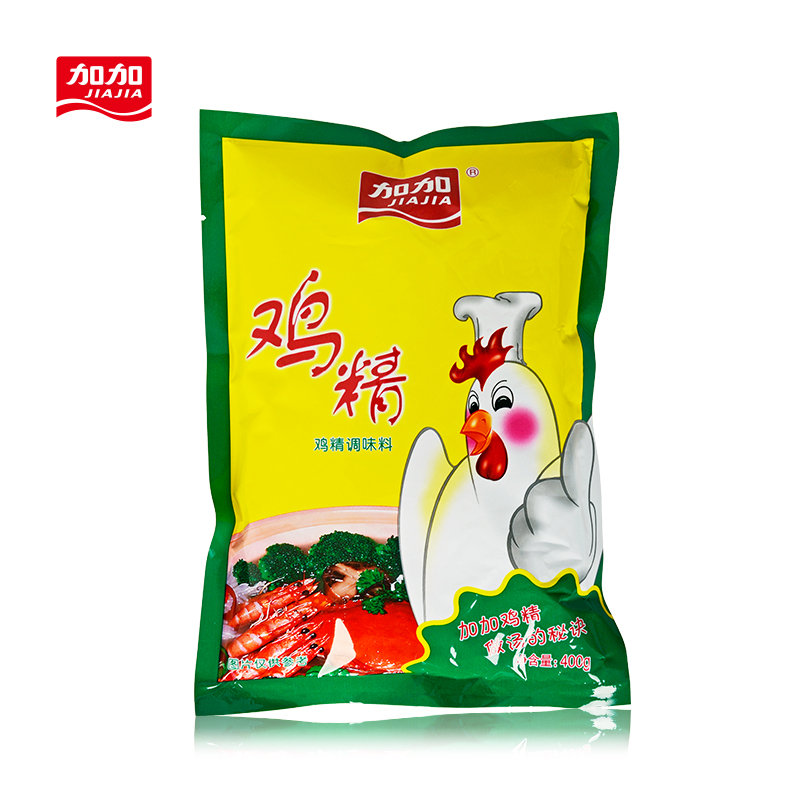 加加鸡精 400g 炒菜煲汤调味料 增鲜提香替代味精做汤的秘诀 包邮