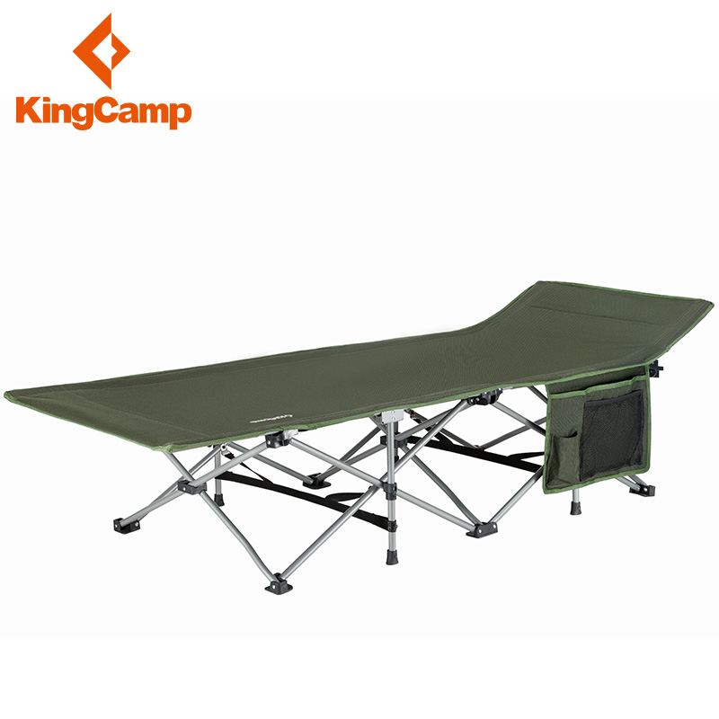 KingCamp户外折叠床单人简易办公室午休床折叠躺椅行军午睡