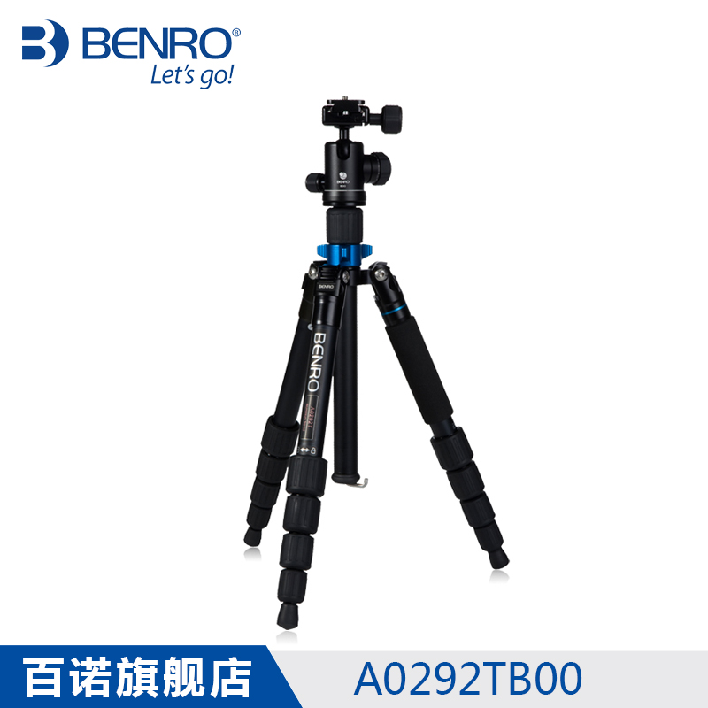 三脚架 百诺A0292TB00便携微单扫街单反相机轻便摄影三角架云台