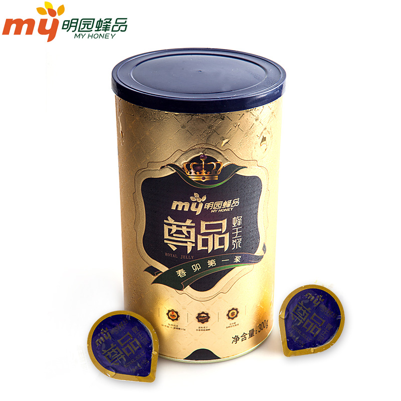 明园牌尊品蜂王浆 新鲜蜂皇浆王浆酸高达2.0%