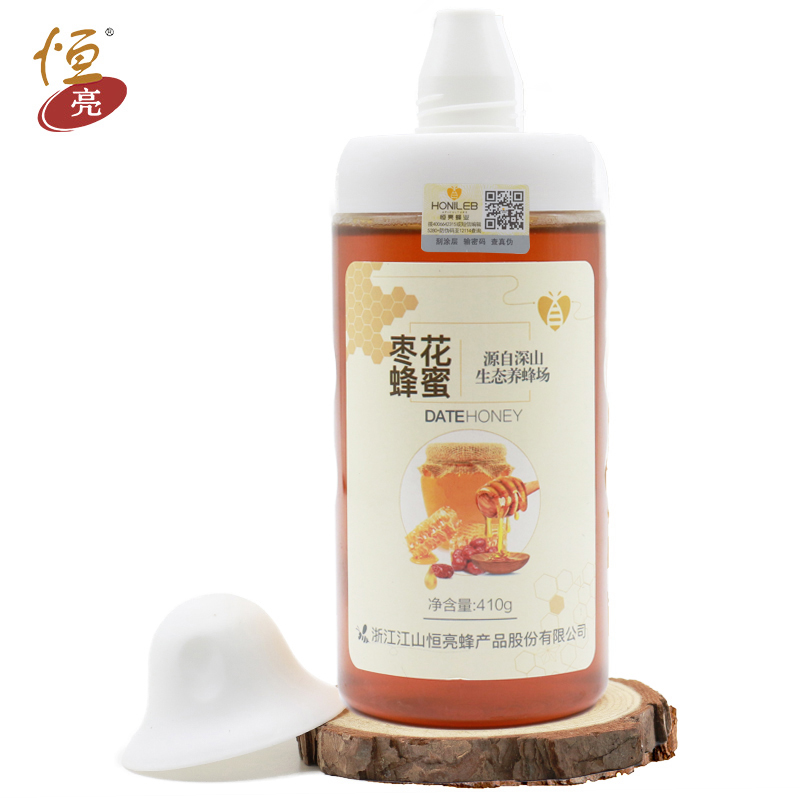 恒亮蜂蜜 蜂蜜枣花蜜410克 天然百花农家自产纯蜂蜜