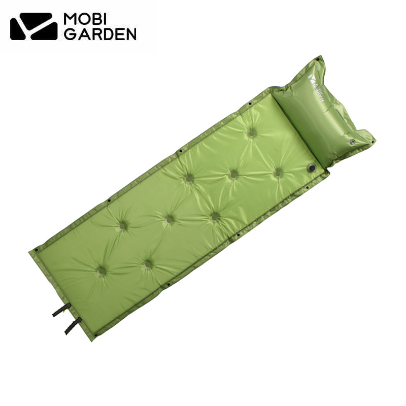 牧高笛户外露营野外自动充气地垫单人可拼接加厚折叠睡垫防潮垫SP