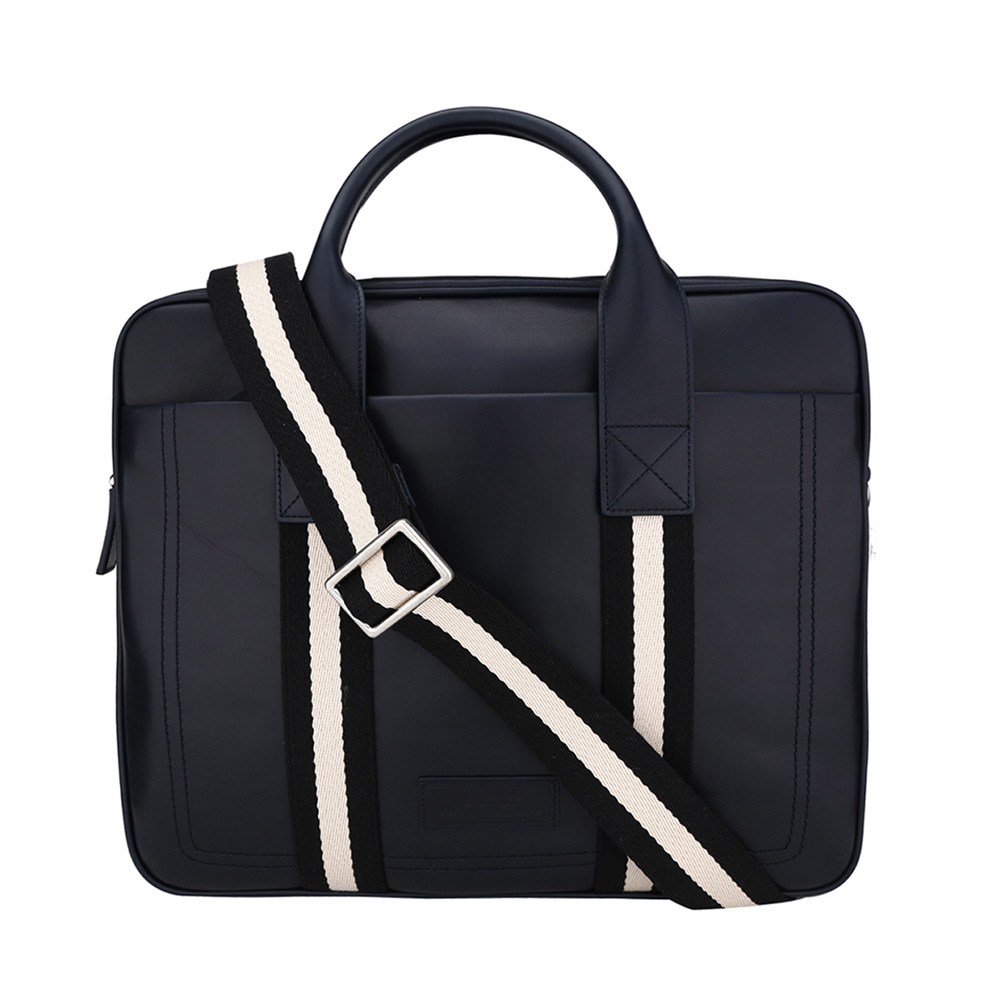 Bally/巴利 男士 双彩带 公文单肩斜挎 手提包 TEDAL MD  王府井