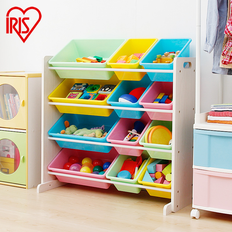 爱丽思IRIS 儿童房玩具收纳储物架落地层架爱丽丝客厅落地置物架