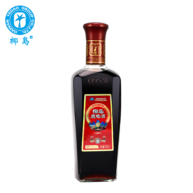 [会员福利]椰岛鹿龟酒500ml/瓶