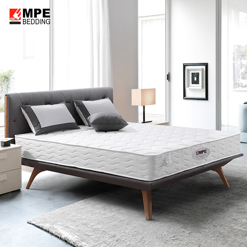 MPE乳胶床垫护脊1.5m1.8m床经济型弹簧床垫双人席梦思偏硬